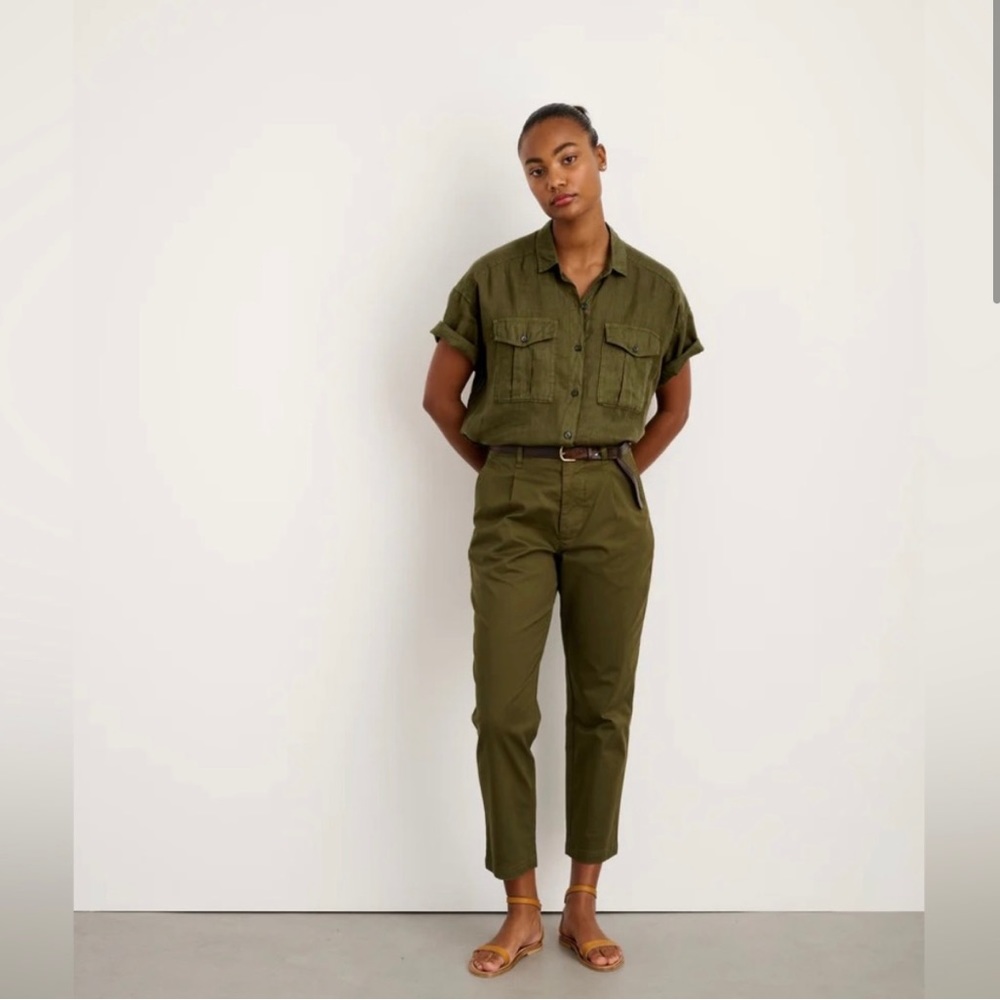 Alex Mill boy pleated chino